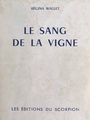 cover image of Le sang de la vigne